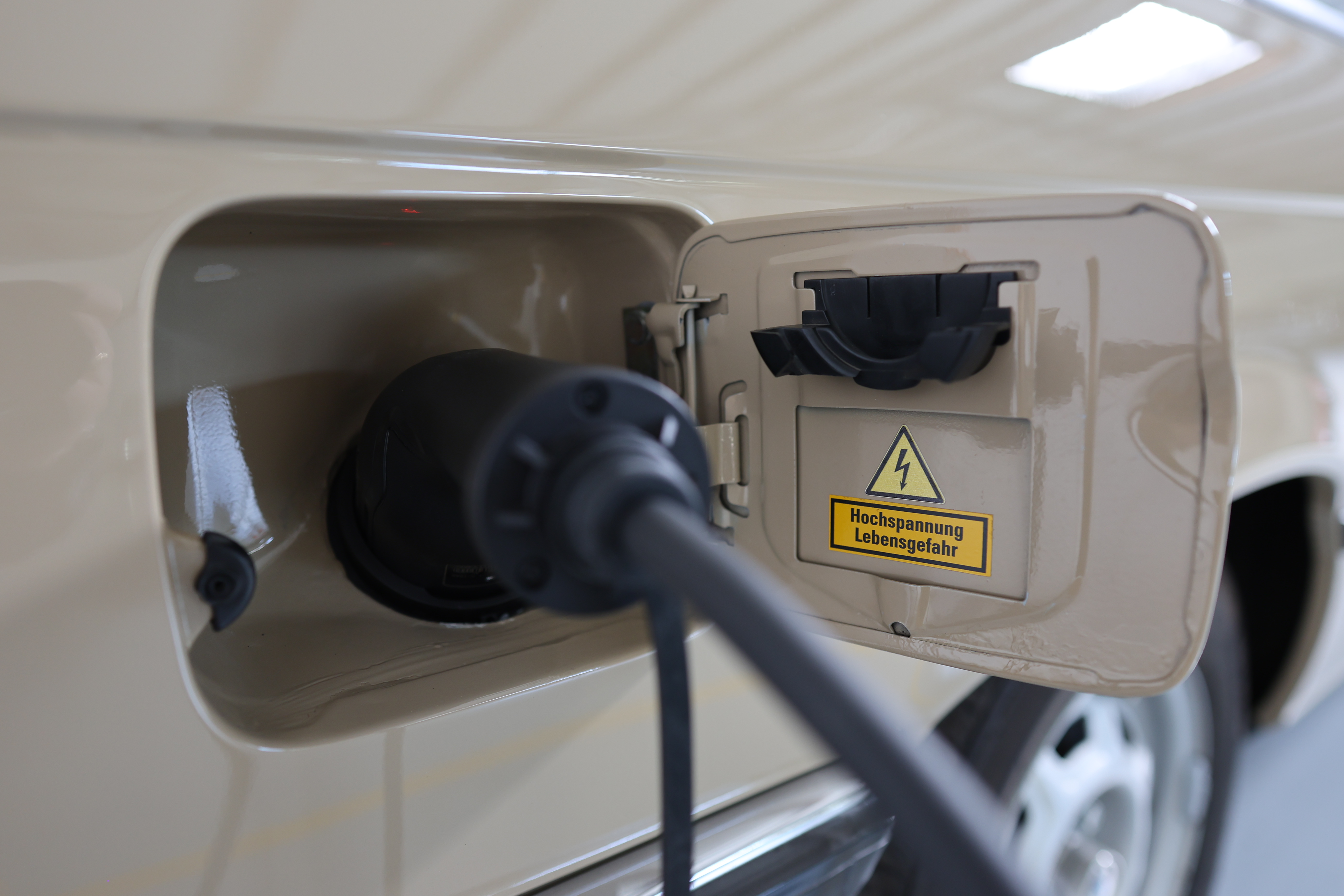 Hochvolt-Batteriesystem im Einbauraum